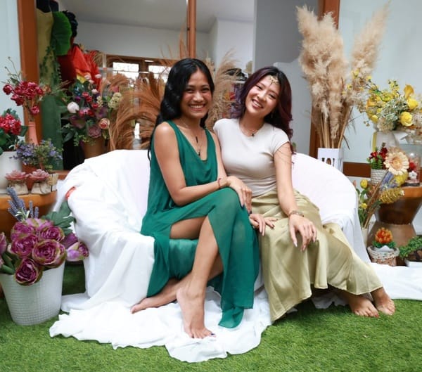 Anggun Dae bersama Rimigy Rihasalay