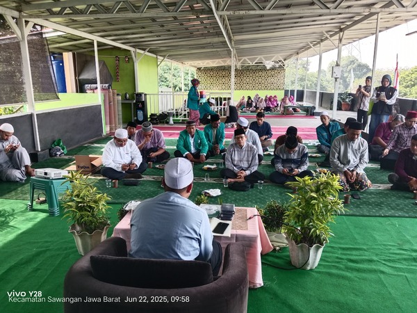 Kopdar LPQQ Indonesia DPD Kota Depok di Pondok Pesantren Tahfizh Serambi Quran, Sawangan, Depok, Minggu (22/6/2025).
