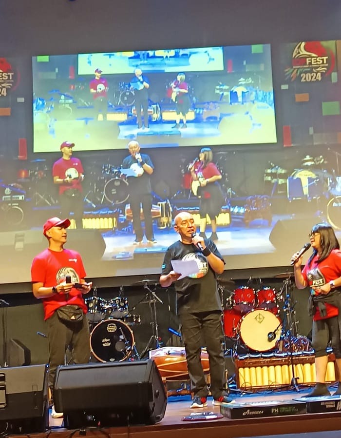 Ekki Soekarno selaku inisiator dan Ketua Indonesia Drum & Perkusi Festival (IDPFEST).