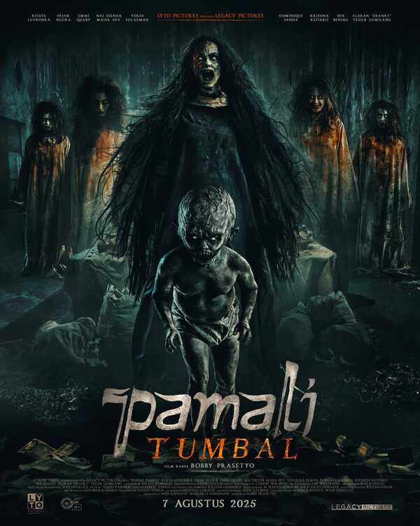 Film Pamali: Tumbal, produksi LYTO Pictures akan tayang mulai 7 Agustus 2025 di seluruh bioskop Indonesia.