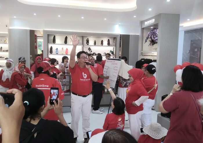 Semarak Agustusan di Bocorocco Entrepreneur Headquarters Pantai Indah Kapuk (PIK), Jakarta Utara, Sabtu (16/8/2025).