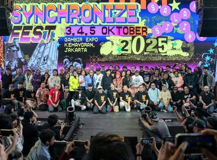 Jumpa pers Synchronize Fest 2025 di Jakarta, (10/9/2025). (Foto - @synchronizefest)