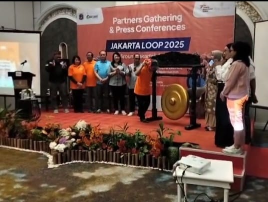 Peluncuran Jakarta Loop 2025 yang akan digelar Betawi Satu Foundation di Jakarta, Rabu (10/9/2025).