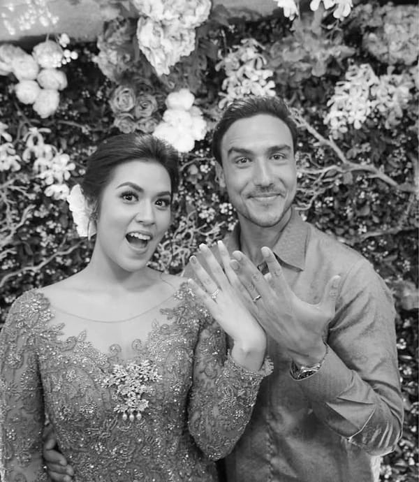Raisa Andriana dan Hamish Daud. (Foto - @raisahamish_)

