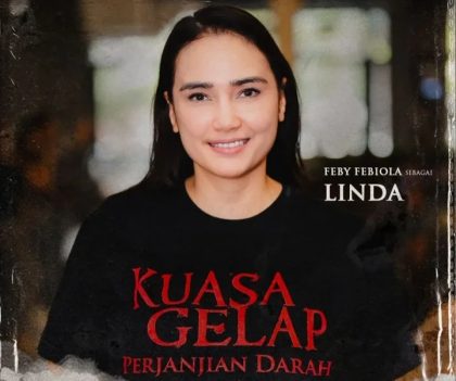 Feby Febiola kembali ke dunia akting di sekuel film horor bertema eksorsisme Katolik berjudul Kuasa Gelap: Perjanjian Darah. (Foto - @kuasagelap.id)