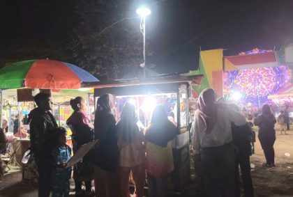 Pasar Malam Festival 2026 di Lapangan Perum Pangauban Silih Asih, Pangauban, Batujajar, Jawa Barat. (Foto - Anne Y Wachyuni)