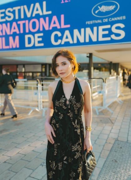 Prilly Latuconsina di ajang Cannes Film Festival 2026. (Foto - Istimewa)