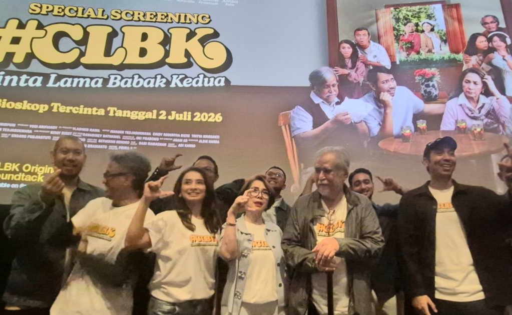 Acara special screening sebagai pembuka rangkaian activation untuk promo film CLBK di XXI Blok M Plaza, Jakarta Selatan, Sabtu (20/6/2026). (Foto - FEP)