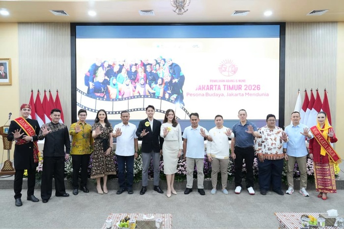 Pembukaan tahapan Pemilihan Abang None Jakarta Timur 2026 di Ruang Sri Gunting (Ruang Pola), Kantor Wali Kota Administrasi Jakarta Timur, Sabtu (6/6/2026). (Foto - Istimewa)
