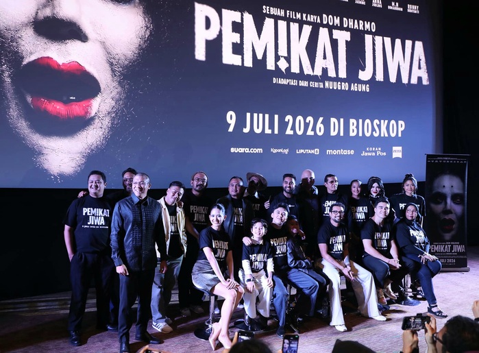 Jumpa pers gala premiere film Pemikat Jiwa di XXI Epicentrum, Kuningan, Jakarta Selatan, Selasa (30/6/2026). (Foto - Rezagrapher)