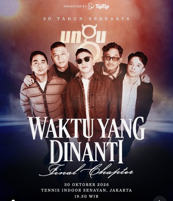 UNGU Gelar Konser 30 Tahun Berkarya. (Foto - @ungu_band)