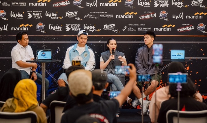 Nagita Slavina saat jumpa pers
Youth Sport Series Basketball di kawasan Petogogan, Kebayoran Baru, Jakarta Selatan, Kamis (16/7/2026). (Foto - RANS Entertainment)